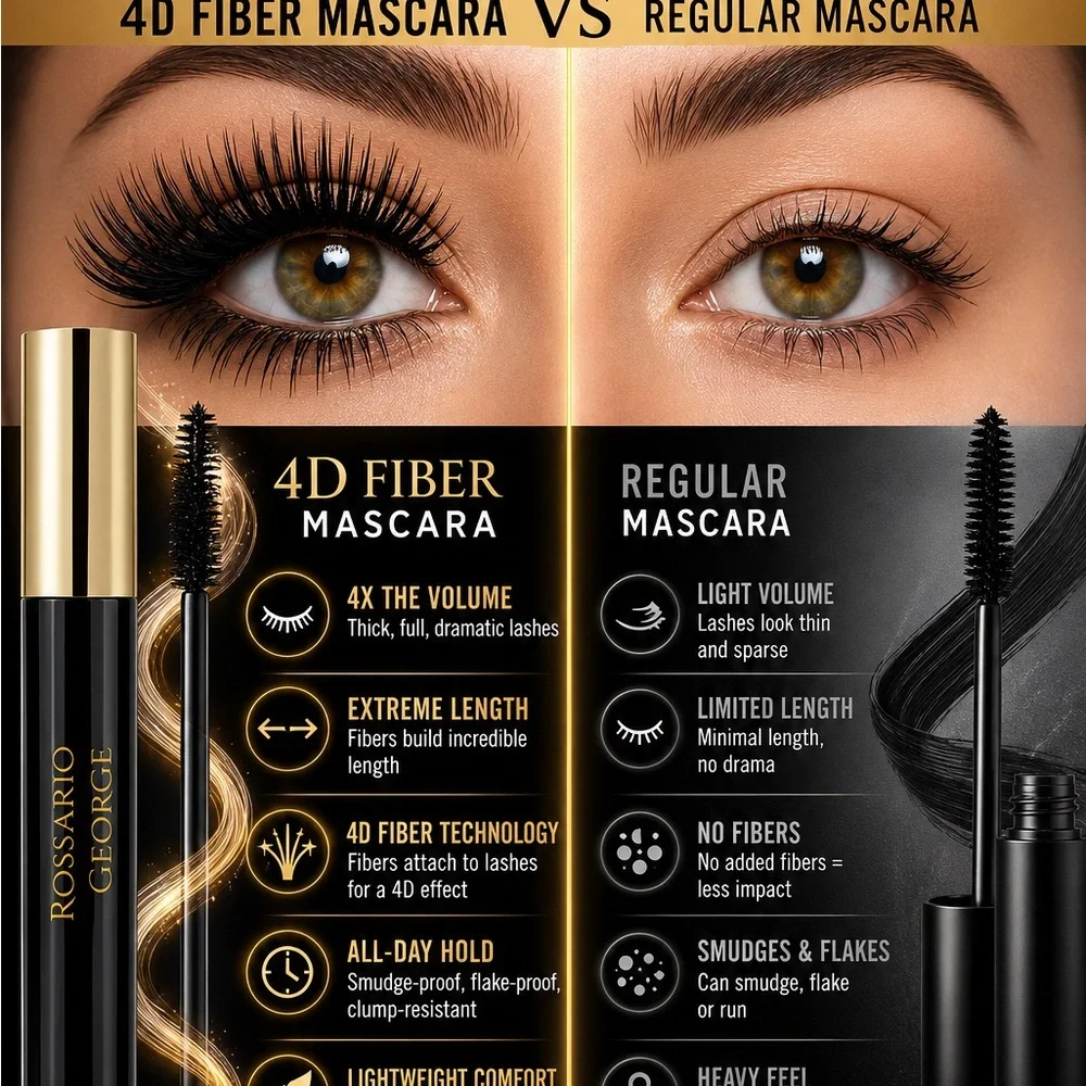 4D Fiber Eyelash Blast Mascara - Black